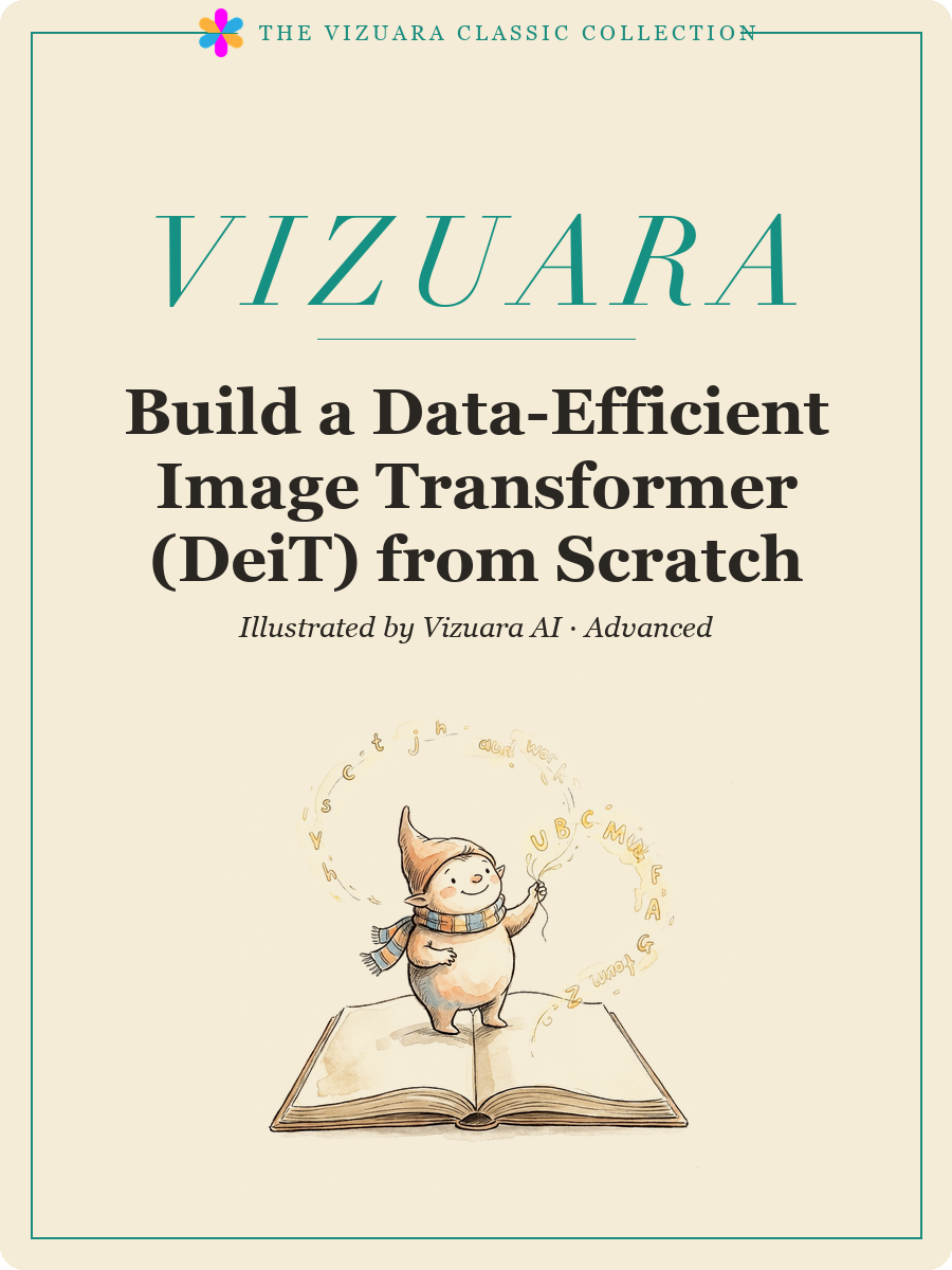 Build a Data-Efficient Image Transformer (DeiT) from Scratch